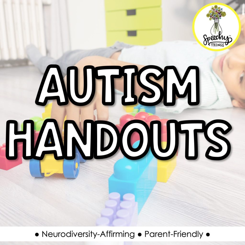 Autism Handouts • Rock the R®